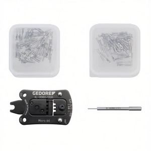 Gedore KL-0080-123 Micro 64 Supplement <b>Set</b> High Quality Wire Crimpers - Product Image 2