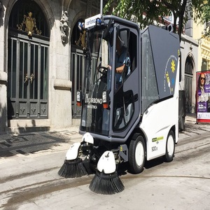 Nueva barredora industrial eléctrica de mano autopropulsada, componente central del motor de la máquina de limpieza para almacenes - Product Image 2