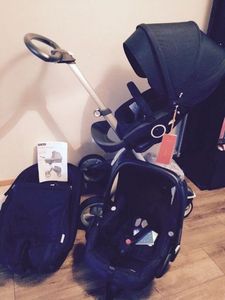 Poussette Stokkes Xplory v4 45 3 en 1, ensemble complet, prête à être expédiée - Product Image 3