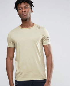 T-shirt slim fit pour homme en coton 100% - Vente en gros - Logo personnalisé - OEM - Product Image 1