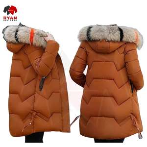 Manteau long en polyester et nylon avec logo personnalisé de haute qualité Ryan Pro Gear Design personnalisé - Product Image 6