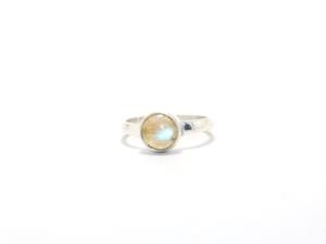 แหวนอัญมณีแหวนเงินลาบราดอไรต์ธรรมชาติสำหรับเป็นของขวัญ - Product Image 3