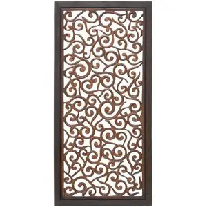 Panel dinding kayu cantik dengan ukuran & warna kustom dengan Panel dinding MDF sentuhan alami untuk desain Interior