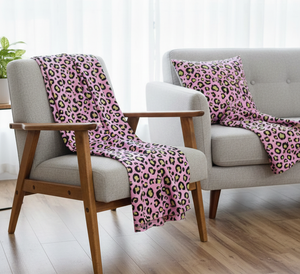 ชุดเดรสผ้าฝ้ายพิมพ์ลายเสือสีชมพูสำหรับใส่ลำลองและใส่วิ่ง - Product Image 2