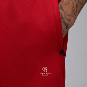 Pantalons de survêtement unisexes de haute qualité, confortables, en coton, coupe droite, décontractés, taille mi-haute, légers, écologiques, pour la salle de sport, la course à pied, le quotidien - Product Image 5