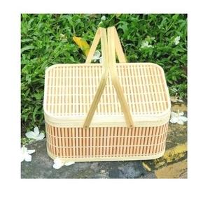 Veinam – sac à main panier de pique-nique en bambou de l'usine du Vietnam à bas prix - Product Image 1