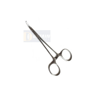 3.5 Straight Curved Hemostat Forceps Locking <b>Clamps</b> Gold Product Stainless Steel Surgical Forceps - Product Image 4