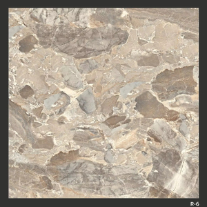 Azulejo de porcelana de suelo de cerámica para interiores de 600x600mm de alta calidad, azulejos de suelo de cerámica pulida, pared y suelo para lujo - Product Image 1