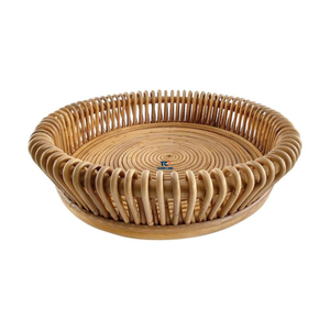 Vietnam Fabrication Thanh Cong Marque Design Moderne Haute Qualité Plateau De Service En Rotin Naturel pour Restaurants Cuisine Décorative - Product Image 1