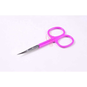 Ensemble de pinces à sourcils en acier inoxydable Kit de ciseaux à sourcils incurvés à pointe pointue et inclinée avec kit de cils - Product Image 6