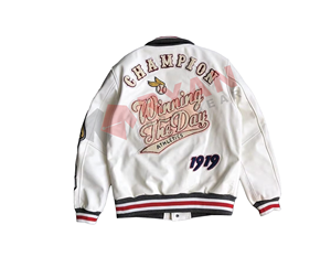 แจ็กเก็ตผ้าหนาขนาดใหญ่สำหรับผู้ชายเสื้อแจ็กเก็ตทีมตัวแทนออกแบบได้ตามต้องการ - Product Image 4