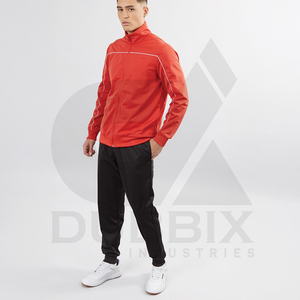 Conjunto de chándal de manga larga con cremallera completa para hombre para correr y deportes al por mayor chándal de nuevo estilo personalizado para hombre de alta calidad - Product Image 1