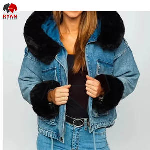 Chaqueta Vaquera Premium para Mujer, Diseñada para Uso Casual con Mezclilla de Alta Calidad y Textura Suave - Product Image 6