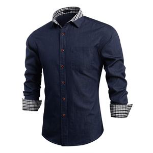 2023 New High Quality Office Men's Business Short Sleeve <b>Dress</b> <b>Shirts</b> Solid Color Formal Men's <b>Dress</b> <b>Shirt</b> Custom Chest <b>Pockets</b> - Product Image 4
