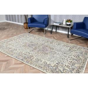 Tapis vintage de grande taille 5,1 x 8,1 pieds, tapis turc, tapis persan blanc - Product Image 5