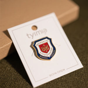 Insignias <span class=keywords><strong>Met</strong></span>álicas Personalizadas con Logotipo, Pintura de Esmalte de Imitación, Aleación de Zinc, Pines de Solapa, Insignias Escolares, Insignias de Empresa, Broches de Dibujos Animados - Product Image 1