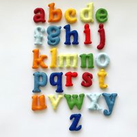 Meilleur kit d'apprentissage de l'alphabet en feutre de laine de Nouvelle-Zélande artisanal de qualité supérieure de l'Himalaya, ensemble éducatif DIY pour enfants de 5 à 7 ans, personnalisé