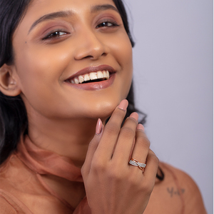 Anillo de Diamante Cultivado en Laboratorio con Certificación IGI, Alta Calidad, Oro Rosa de 10k/14k, Anillo de Compromiso para Mujer, Ideal para Fiestas - Product Image 5