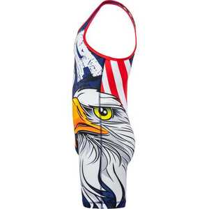 Équipement de lutte en polyester 100% personnalisé pour adultes et jeunes, couvre-chef avec impression complète, vente en gros - Product Image 3