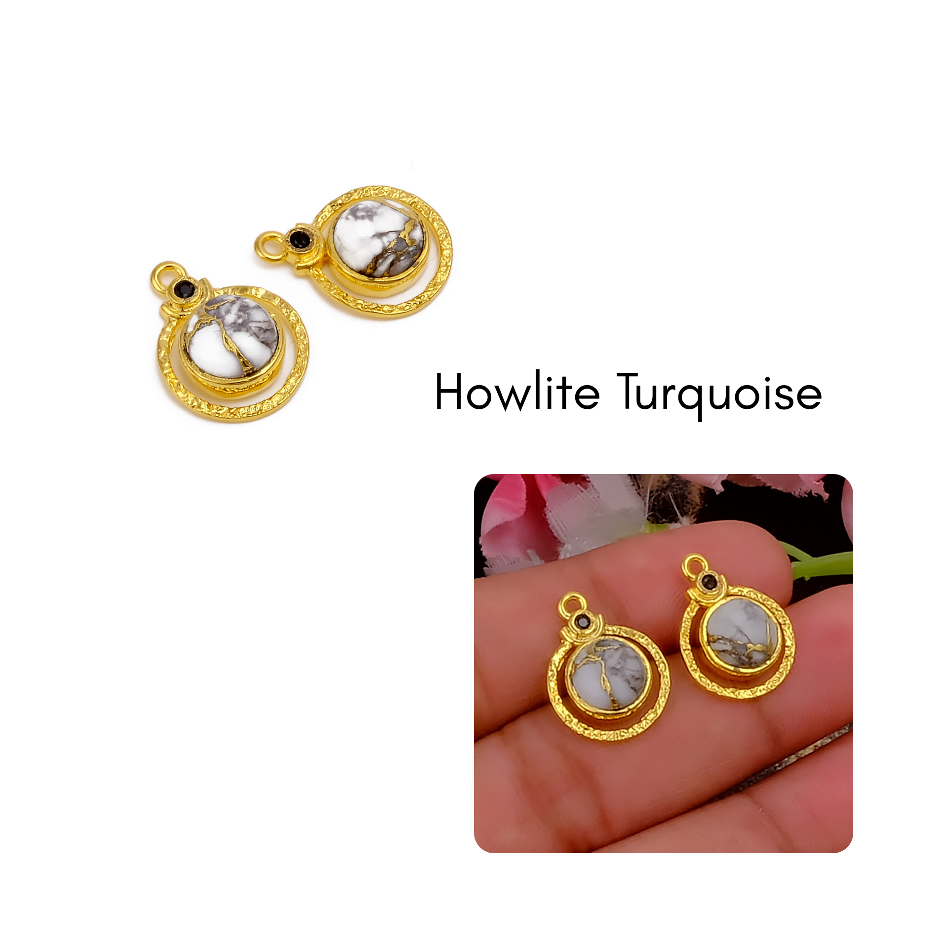 Howlite Turquesa