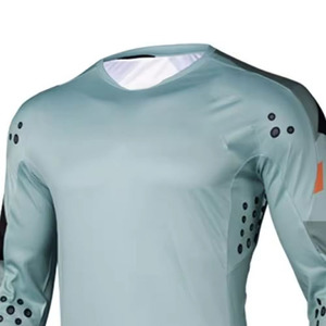 Ropa deportiva para adultos, camisetas de Motocross de manga larga, venta al por mayor, precio barato, estampado de camuflaje, camiseta de carreras de motos, Unisex - Product Image 6