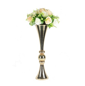Hogar Hotel boda decoración Metal florero piso macetas y jarrones Diseño de Moda de lujo para regalos y suministros para fiestas - Product Image 1