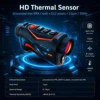 Caméra thermique monoculaire infrarouge portable BP BIRD Series 640x512 50Hz pour le camping, la randonnée et les activités de plein air