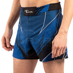 Marque privée Jiu Jitsu Kimono Short MMA de couleur unie Fabriqué au Pakistan Short MMA robuste - Product Image 2