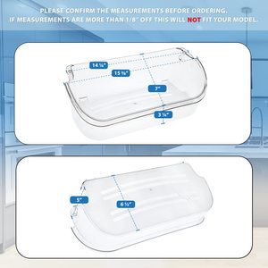 Nouveau bac de porte de réfrigérateur Frigidaire pour Kenmore Electrolux (plastique) - Product Image 3