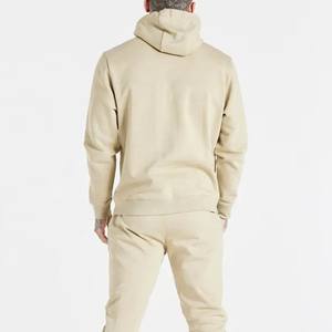 2025 hombres de alta calidad Algodón mezclado hombres agregar logotipo ropa estampado bordado peso pesado algodón suave liso pulóver sudaderas con capucha - Product Image 2