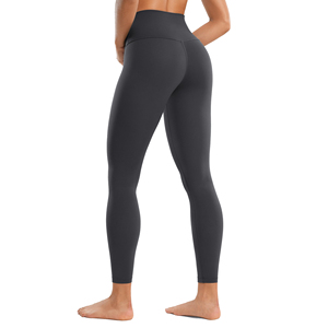 Elastic Waist Stretchy Yoga <b>Leggings</b> Compression Women's Butt Lifting High-Waisted Nude Pants Scrunch butt <b>leggings</b> for women - Product Image 3