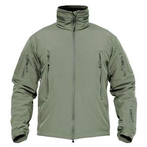 Offre Spéciale hommes hiver extérieur veste imperméable respirant coupe-vent Softshell conception capuche léger tissu matériel en gros - Product Image 1