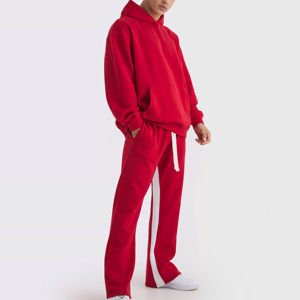 Sweat-shirts et survêtements unisexes de haute qualité en coton % avec impression unie, logo personnalisé, taille plus, séchage rapide, caractéristiques empilées pour l'entraînement - Product Image 2