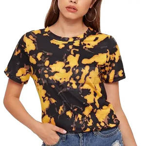 T-shirt de sublimation pour femmes d'été de haute qualité poids léger couleurs et Logo personnalisés 100% coton séchage rapide et respirant - Product Image 1