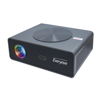 Everycom Q10W Pro vidéoprojecteur intelligent android led projecteur 4k home cinéma