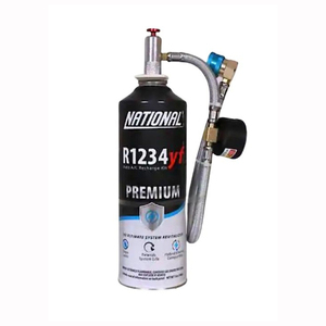 Cilindros de gas refrigerante R1234yf de alta pureza, refrigerante HFO para sistemas de aire acondicionado automotriz, contenedor de acero seguro a prueba de fugas - Product Image 2