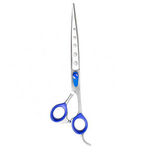 Ciseaux de toilettage pour animaux de compagnie sur mesure ciseaux droits miroir ciseaux pour animaux de compagnie coupe de cheveux cisailles de toilettage avec vis réglable - Product Image 6