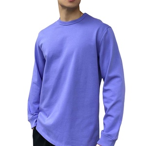 Camiseta Personalizada para Hombre, Cuello Grueso, 100% Algodón, Tejido Pesado, Corte Regular, Cuello Tejido, Antiarrugas, Estilo Casual Elegante - Product Image 1