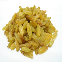 Raisins secs dorés en vrac, procédé AD, allongés, cultivés en plein air
