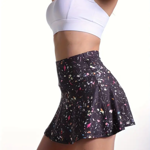 2024 pantalones cortos con logotipo personalizado falda con bolsillos gimnasio Fitness desgaste correr entrenamiento deportes pantalón falda mujeres tenis faldas para niñas - Product Image 3