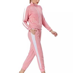 Hot Sale Sportswear Women Training Tracksuit Gym Wear Fitness Workout Zipper Sport Running Female Jacket and <b>Trousers</b> Sets 2026 - Product Image 3