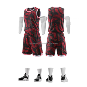 Atest Prix Top Qualité Basketball Uniforme Nouveautés Vêtements de Sport En Plein Air Personnalisé Jeunesse Basketball Uniforme - Product Image 2