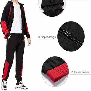 Training <b>Tracksuit</b> Breathable Jogging Suit <b>Plain</b> <b>Tracksuit</b> for Men Quick Dry 2 Piece Sets for Adult uploaded by Dress Sports - Product Image 6