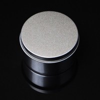 Kotak besi tarik Mini kustom penyimpanan awet elegan untuk parfum Solid perhiasan permen lembaran kustom fabrikasi logam
