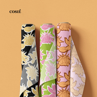 Tissu imprimé nœuds et fleurs, faible MOQ, commande personnalisée, vente en gros, 100% coton voile, tissu imprimé numérique DAG