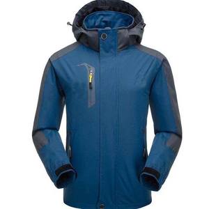 Offre Spéciale coupe-vent hommes veste de sport solide extérieur Streetwear avec fermeture à glissière manteau d'hiver respirant avec motif imprimé - Product Image 1