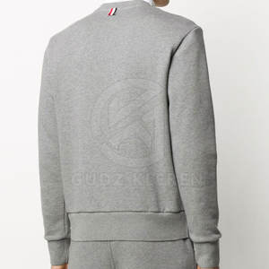 Dernière conception vêtements d'hiver pour hommes sweats chauds de haute qualité pour hommes sweat 100% coton polaire col rond hommes sweats - Product Image 4