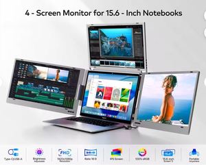 Newly Arrived <b>Laptop</b> with a Three-screen Integrated Portable Device 15.6-inch <b>Laptop</b> Plug and Play Available in Stock - Product Image 2