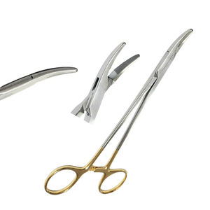 Venta al por mayor Heaney soporte de aguja fórceps instrumentos quirúrgicos de acero inoxidable TC carburo de tungsteno insertar 24cm Heaney soporte de aguja - Product Image 3