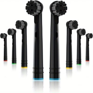 Professional Top-Grade Electric <b>Toothbrush</b> Replacement <b>Heads</b> Medium Bristle Nylon Clinical for Household Outdoor & Hotel Use - Product Image 1